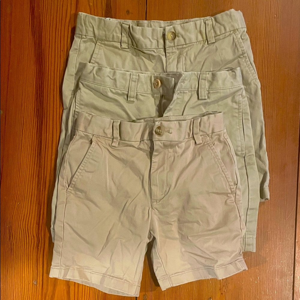 Vineyard Vines Boys Light Khaki Shorts Bundle